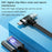 8 Pin / Type-C to Type-C + 3.5mm Audio Converter Nylon Braided Cable Support 10W Fast Charging - Grey - 2