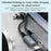 8 Pin / Type-C to Type-C + 3.5mm Audio Converter Nylon Braided Cable Support 10W Fast Charging - Grey - 4