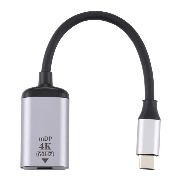 Type C to Mini DP Adapter 4K 60Hz Cable for MacBook Samsung Galaxy S10 Huawei Mate P20 Pro - 2