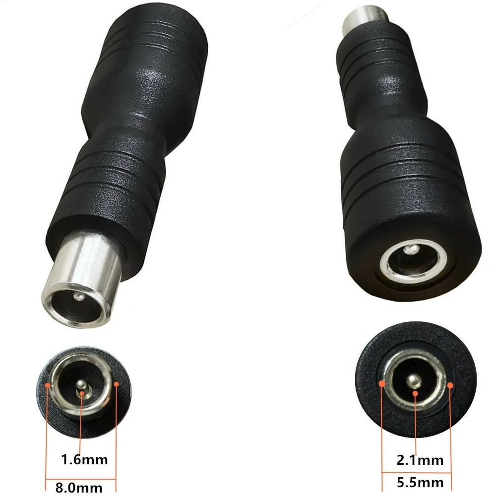 DC 5.5x2.1mm Female to 8.0x1.6mm Male Charging Adapter for Xiaomi Electric Scooter - 4