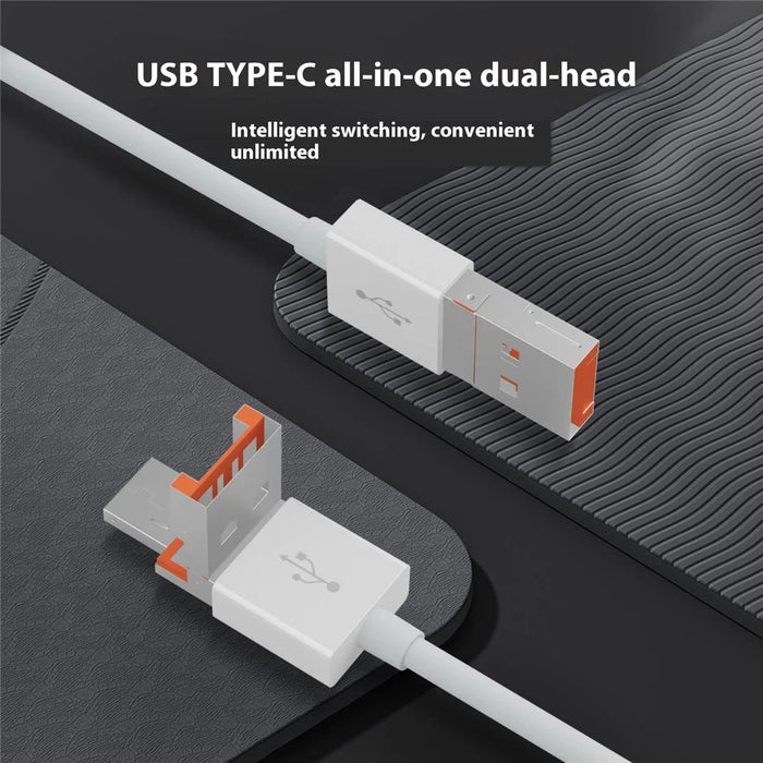 NK1033TL Pro USB + Type-C + iP to Dual USB 2.0 / USB-C / 3.5mm / Ethernet Adapter for Laptop Tablet Smartphone - 7