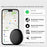 F08 Smart Tracker Round Shape Item Anti-Lost Mini Global Finder for iOS Only - Black - 5