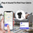 F08 Smart Tracker Round Shape Item Anti-Lost Mini Global Finder for iOS Only - Black - 7