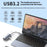 2395-2A2C32 5-in-1 10Gbps Expansion Dock Type-C to 2xUSB3.2 + 2xUSB-C + PD 100W Hub Converter - 4