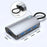 2395-0430 USB-C Hub with 4 USB 3.0 Ports 5Gbps Data Transfer Aluminum Alloy Docking Station - Grey - 7
