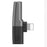 DAC Chip 8-Pin to 3.5mm Audio + Type-C Charging Port Adapter for iPhone - Grey - 2