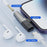 DAC Chip 8-Pin to 3.5mm Audio + Type-C Charging Port Adapter for iPhone - Grey - 7