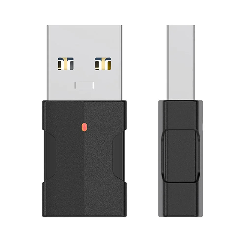 USB 3.0 to Type C 3.1 Adapter 10Gbps High Speed Data Transfer Charging Adapter - Black - 2