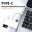 901pro 8Pin + Type-C 7 in 1 Card Reader CF TF SD XD MS Card U-Disk Type-C Earphones Adapter - 5