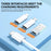 5 in 1 Multi Adapter Storage Box 60W 3A Type-C Fast Charging Cable Micro  /  8Pin  /  USB Adapter Set - Black - 3