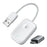 643 Car Wireless Android Auto Adapter for Android Phones Upgrade Wired to Wireless - White - 1