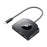 YCE-Z70A Type-C to USB3.0 3.5mm PD 3.0 Charging Hub HD Video Capture Card SD TF Card Reader - 1