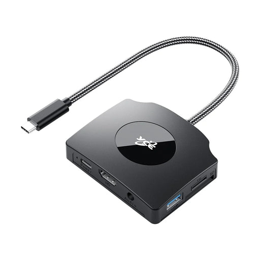 YCE-Z70A Type-C to USB3.0 3.5mm PD 3.0 Charging Hub HD Video Capture Card SD TF Card Reader - 1