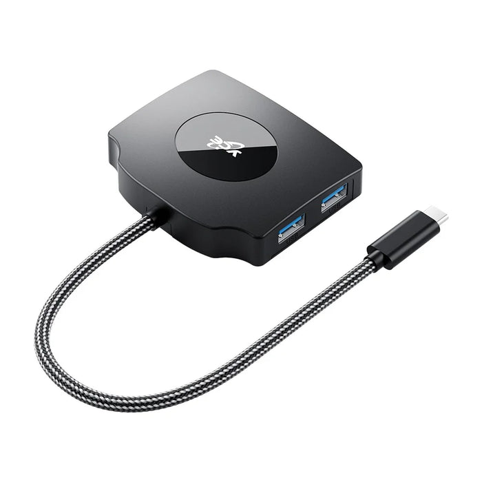 YCE-Z70A Type-C to USB3.0 3.5mm PD 3.0 Charging Hub HD Video Capture Card SD TF Card Reader - 2