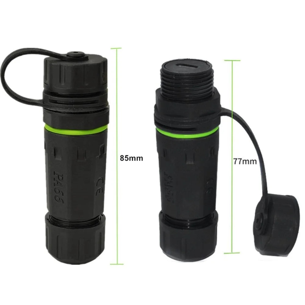 10Gbps IP68 Waterproof Docking Connector Single Port Type-C Female to Female Adapter with Protective Cover - 7