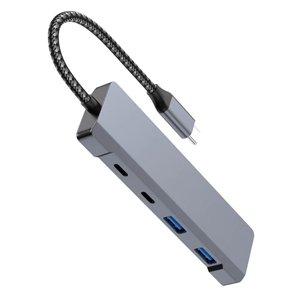 ADS-336 5 In 1 USB C Hub PD 100W Fast Charging 4K 60Hz HD Data Transfer Adapter - 3