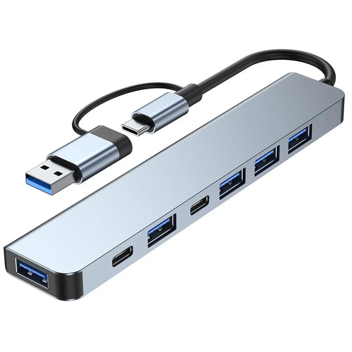 2217TU 7-in-1 Laptop Tablet USB Hub Expansion Dock USB 3.0  /  USB-C Multi-Port Adapter - 1