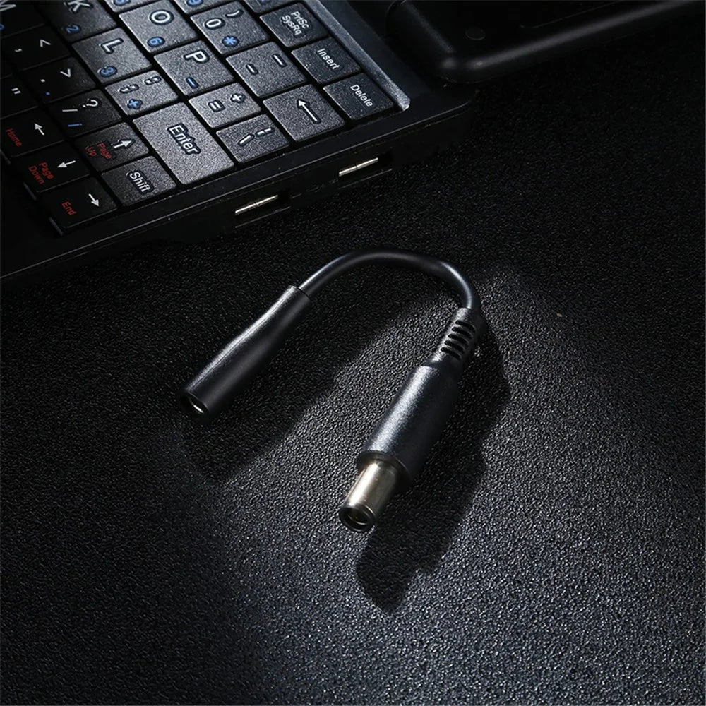 Waterproof 7.4x5.0 Male to 4.5x0.6 Female Laptop Notebook Power Charger Adapter Cable - 4