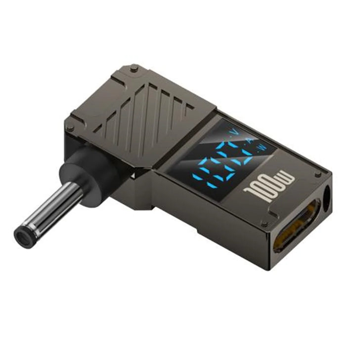 PD 100W Laptop Charging Adapter Type-C to DC 3.5x1.35mm Digital Display Fast Charging Converter - 1