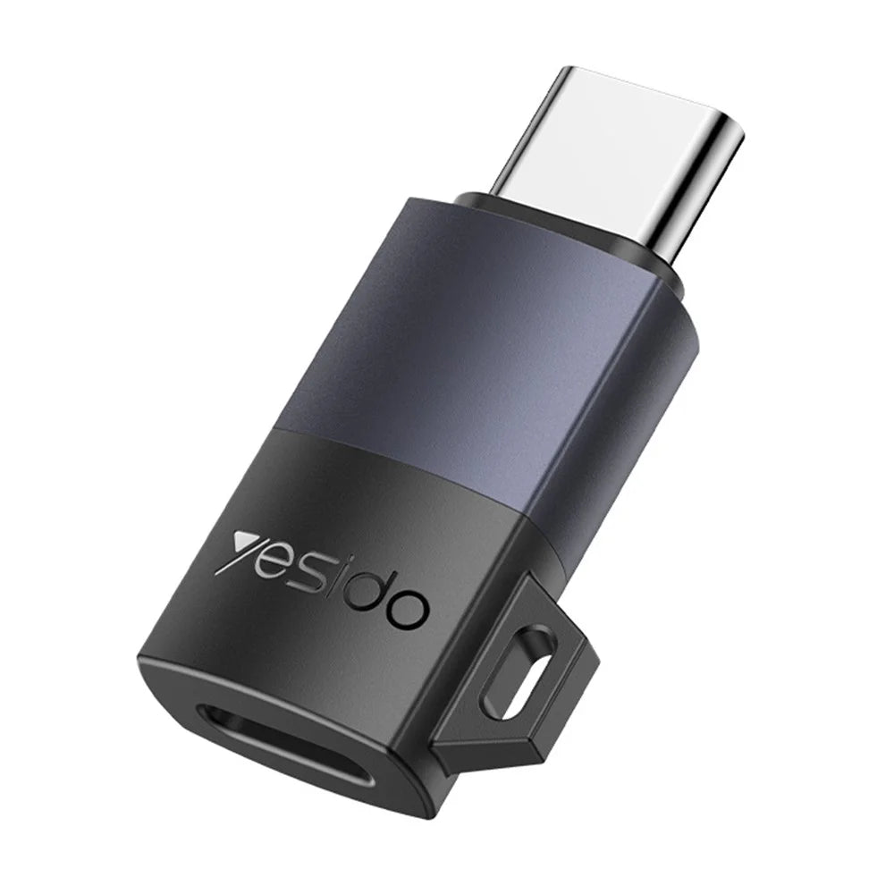 YESIDO GS28 8Pin Female to Type-C Male Converter Charging Data Transfer Adapter - 1