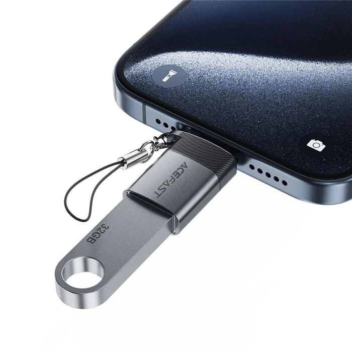 ACEFAST J7 USB-A Female to USB-C Male Data Transfer Charging Adapter with OTG Function - 4