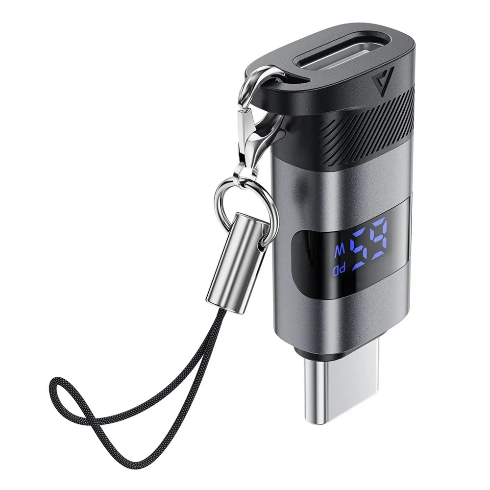 ACEFAST J9 USB-C to USB-C Digital Display Adapter Data Transfer Fast Charging Converter - 3
