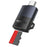 YESIDO GS37 Type-C TF Card Reader Tablet Phone Laptop Memory Card Reader with Lanyard - 1