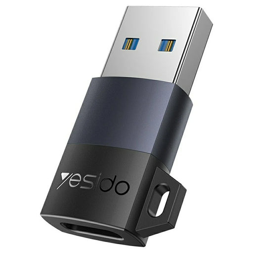 YESIDO GS34 USB-C Female to USB-A Male Adapter Data Transfer Fast Charging Converter - 1