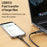 YESIDO GS34 USB-C Female to USB-A Male Adapter Data Transfer Fast Charging Converter - 3