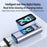 240W Magnetic Type C to Type C 16K HD Video Converter Digital Display 80Gbps Data Transfer Adapter - Straight Head - 5