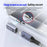 Magnetic Type C to Type C 16K 60Hz HD Video Converter 240W 80Gbps Data Transfer Adapter - Elbow Head - 3