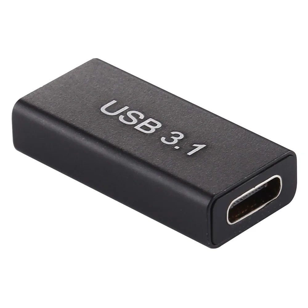 USB 3.1 Type C Female to USB 3.0 Female Adapter Aluminum Alloy Converter - 1
