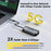 WAVLINK NWU340GD 5Gbps USB-C to RJ45 Ethernet Adapter Aluminum Converter with 95W Charging Port - 5