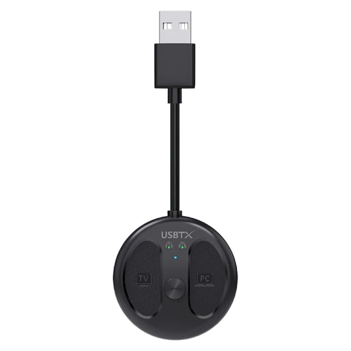 LE524 USB Bluetooth-Compatible 5.4 Audio Transmitter 50m Range Dual Connection Adapter for TV PC - 1