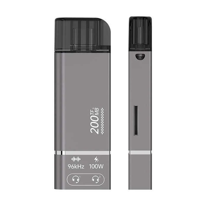 Type-C to TF + 3.5mm + Type-C PD 100W Charging 3 in 1 Card Reader with DAC Chip - 3
