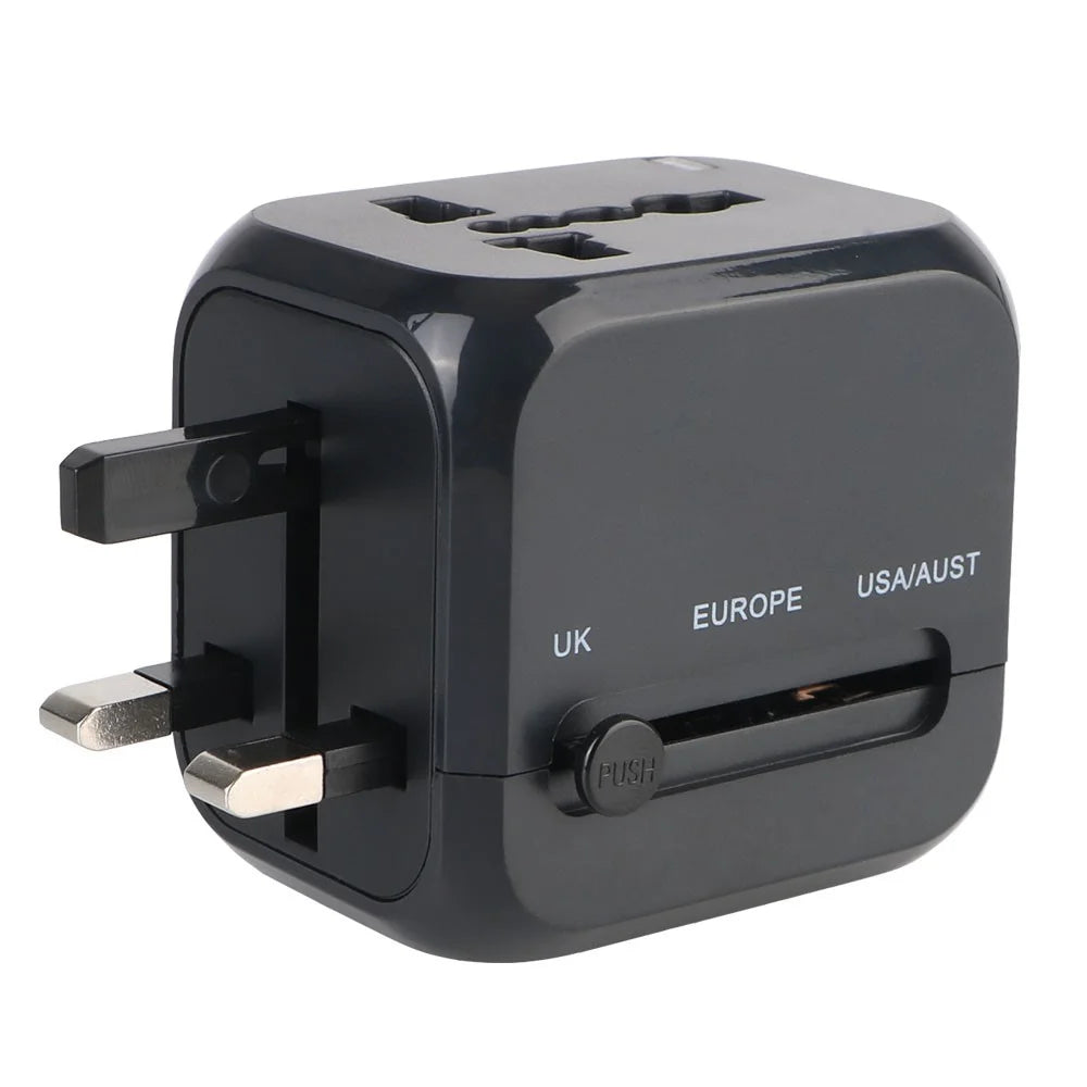 PD 20W Universal Travel Adapter UK / EU / US Plug Dual USB + PD 20W Charging International Charger - 3