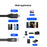 USB 3.1 Gen2 Type C to Type C OTG Data Cable Double Type C Charging 1000MB / S for Hard Drive / USB Flash Drive / Digital Headphones / Action Camera - Black - 4