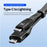 USB 3.1 Gen2 Type C to Type C OTG Data Cable Double Type C Charging 1000MB / S for Hard Drive / USB Flash Drive / Digital Headphones / Action Camera - Black - 6