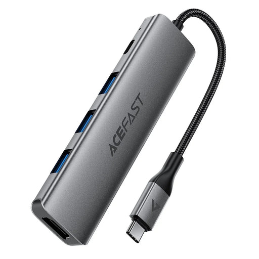 ACEFAST J16 5 in 1 USB-C Hub 4K HD PD 90W Fast Charging 5Gbps Data Transfer Docking Station - 1