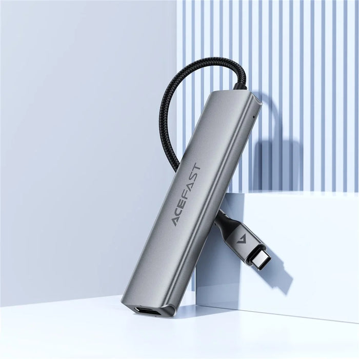 ACEFAST J16 5 in 1 USB-C Hub 4K HD PD 90W Fast Charging 5Gbps Data Transfer Docking Station - 6