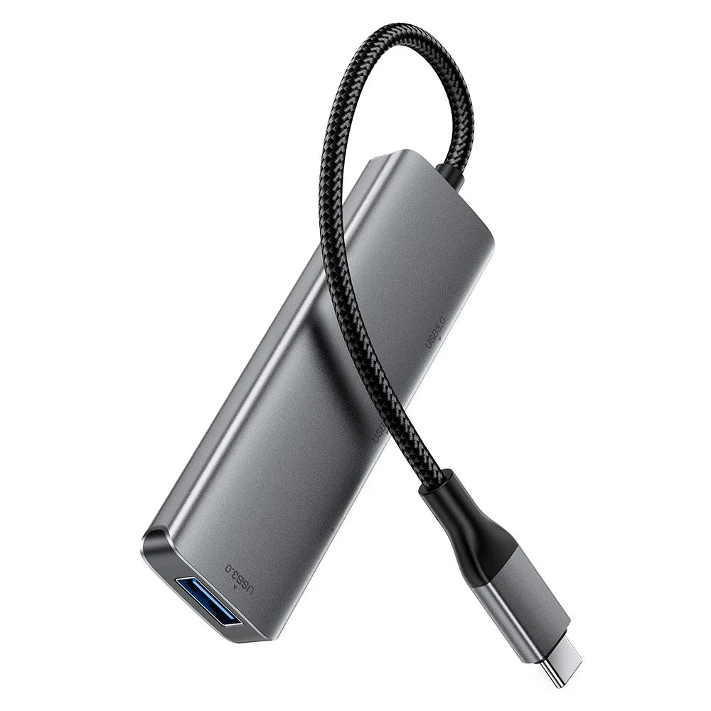 ACEFAST J15 4 in 1 USB-C Hub 5Gbps High Speed Data Transfer USB 3.0 Docking Station Plug and Play - 3