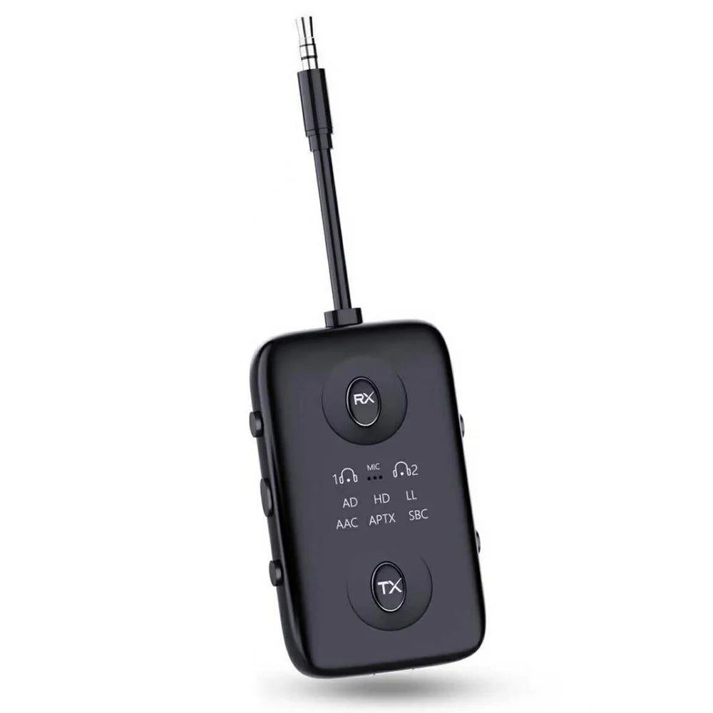 LE519 BT 5.4 Receiver and Transmitter 3.5mm Audio Adapter Input / Output Jack RX TX Support for Home Entertainment System - 1