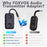 LE519 BT 5.4 Receiver and Transmitter 3.5mm Audio Adapter Input / Output Jack RX TX Support for Home Entertainment System - 3