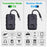 LE519 BT 5.4 Receiver and Transmitter 3.5mm Audio Adapter Input / Output Jack RX TX Support for Home Entertainment System - 4