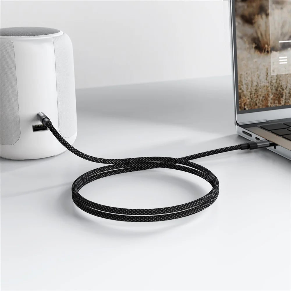 ACEFAST J11 USB-C to 3.5mm Audio Adapter Cable High Fidelity Transmission Audio Converter - Black - 4