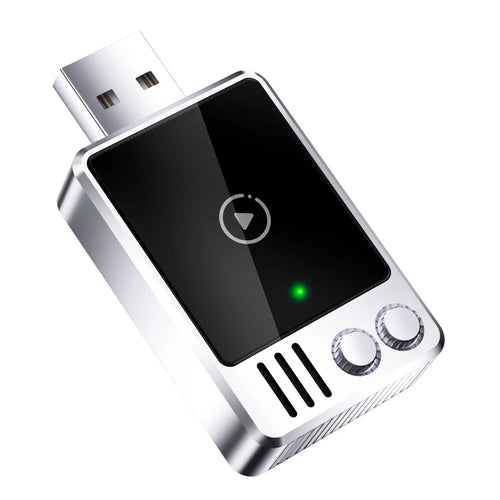Wired to Wireless CarPlay Adapter for iPhone 2.4/5.8G Dual Band WiFi Bluetooth-compatible USB Dongle - 1