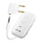 COTECI MS-046 2 in 1 Wireless Audio Receiver / Transmitter 3.5mm Audio Adapter Support Dual Headphone Connection - White - 1