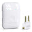 BF02 BT 5.3 Transmitter Wireless Adapter for Airplane  /  TV  /  Gym Audio Devices Supports 2 Earbuds / Headphones - White - 1
