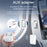 BF02 BT 5.3 Transmitter Wireless Adapter for Airplane  /  TV  /  Gym Audio Devices Supports 2 Earbuds / Headphones - White - 5