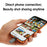 USB-A / USB-C 2 in 1 TF Card Reader for Phones / Tablets / Computers Memory Card Reader Compatible with iOS / Android / Mac - Grey - 5